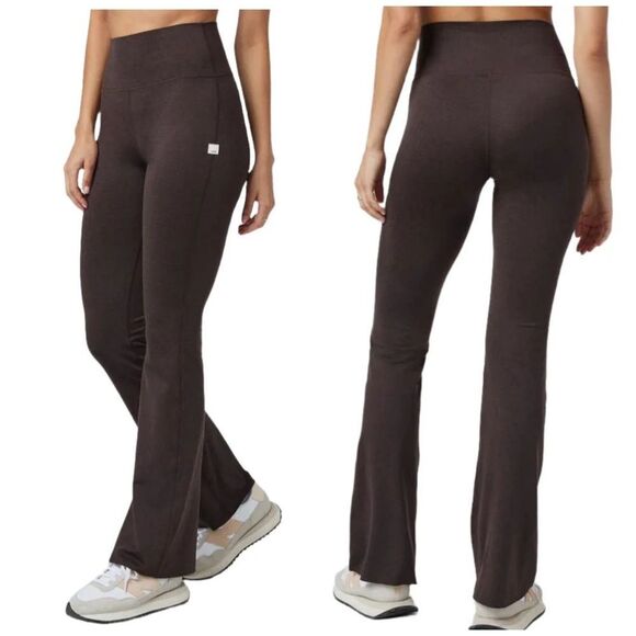 Vuori Women's Halo Slim Flare Pants Java brown NWT SIZE MEDIUM - Picture 7 of 7